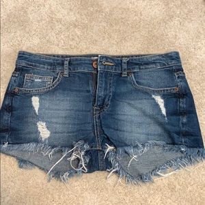 H&M denim shorts